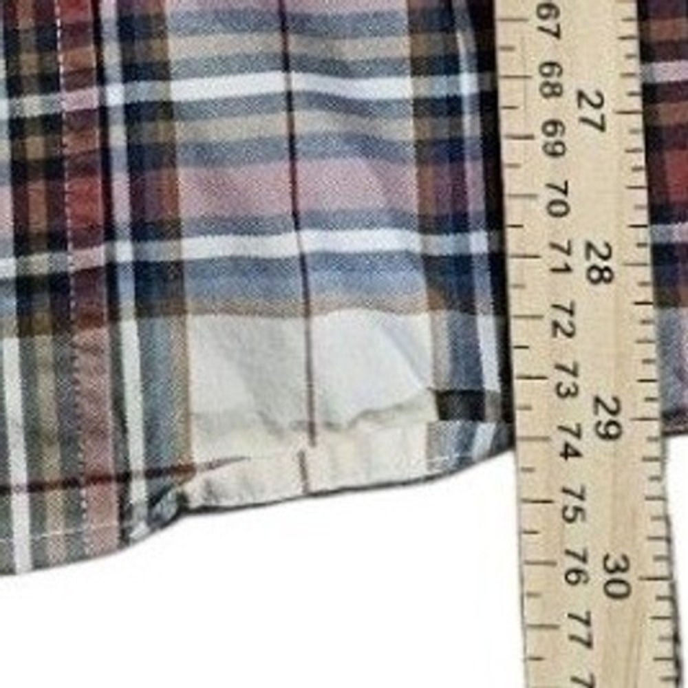 Orvis Plaid Button Down Shirt Mens Large Multicolor Classic Long Sleeve Cotton - Picture 4 of 5